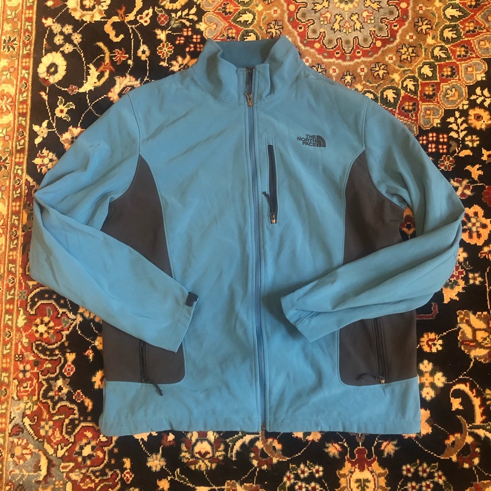 Men’s Bright Blue North Face Jacket